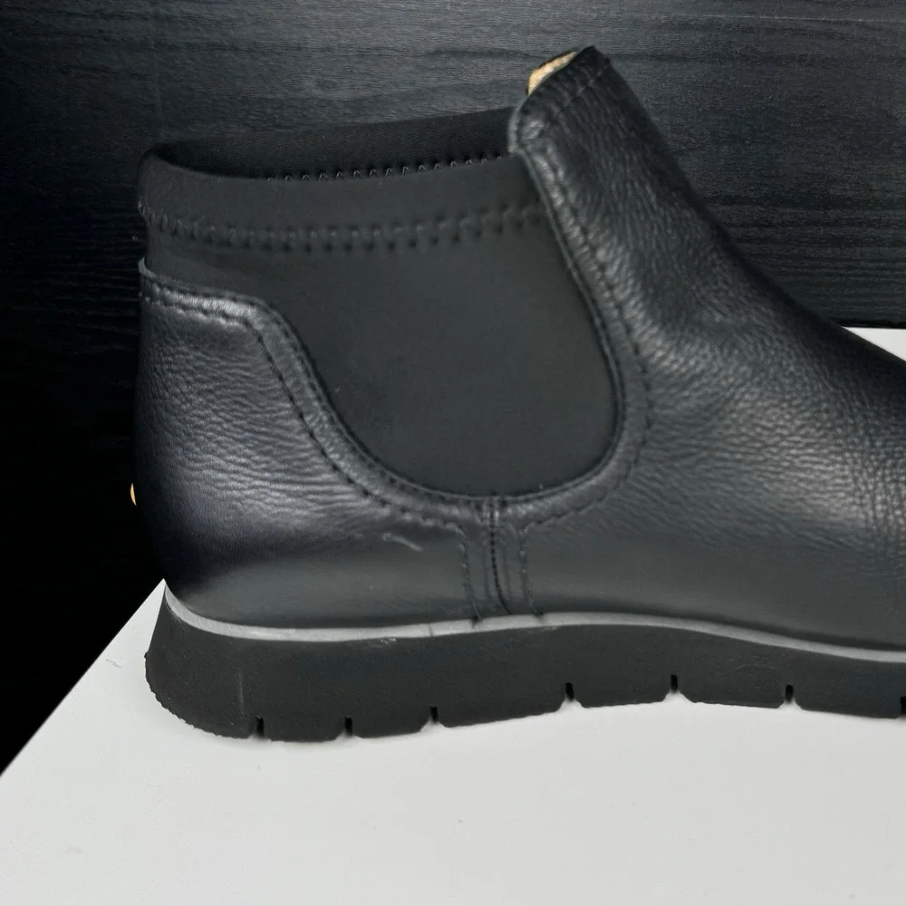 Samuel Hubbard Men's Chelsea Black Leather Boots~Made in Portugal US 10 (Fits 9)